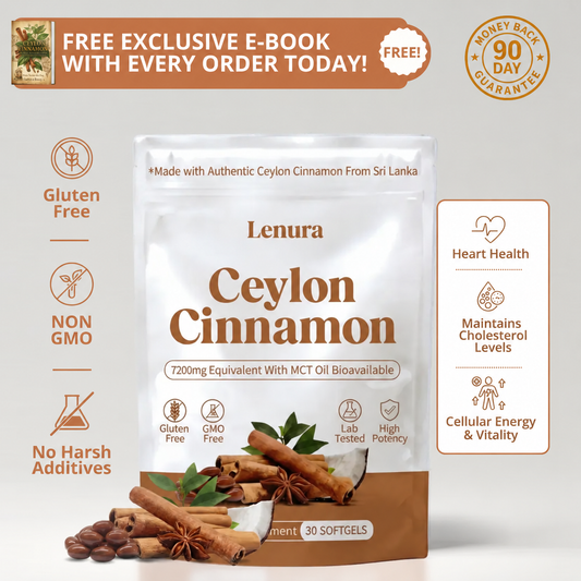 Ceylon Cinnamon 7200mg Equivalent